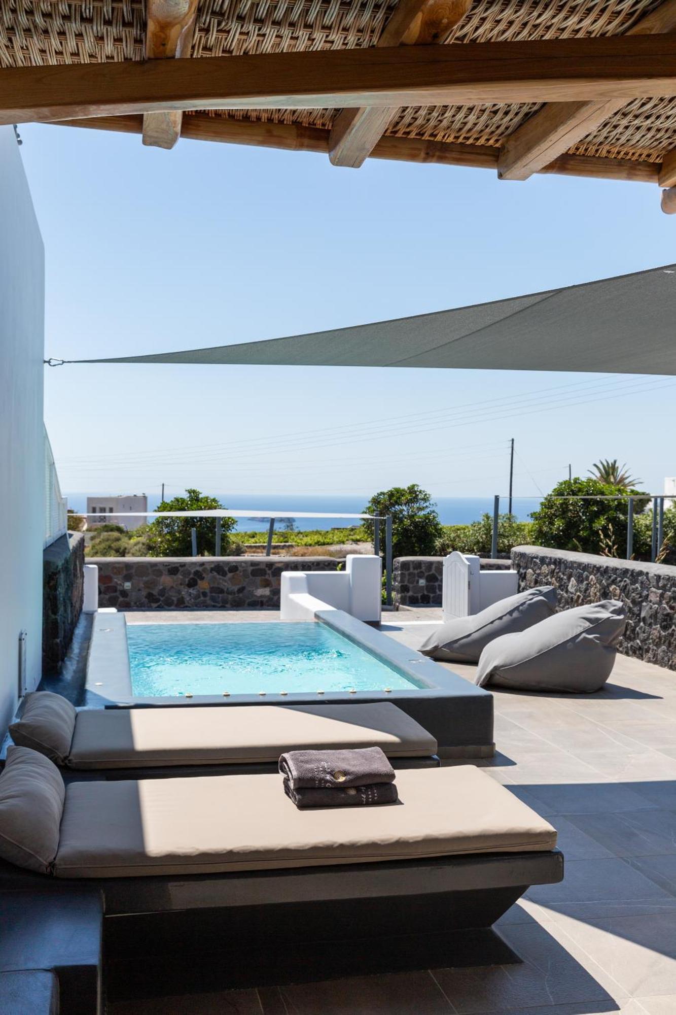 Soil Of Sun Luxury Villas Megalokori Exterior foto